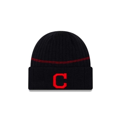 Cleveland Indians Gorra | New Era MLB Sport Knit Beanie Mexico - Azules